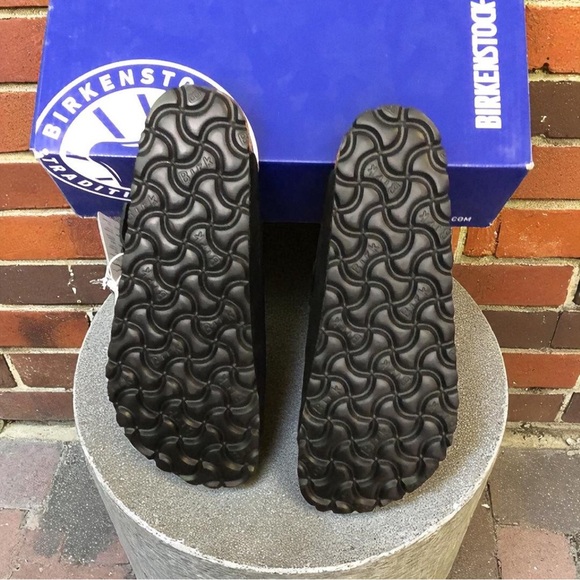 Birkenstock Black Suede Mules - Picture 5 of 7